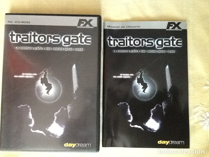 Videojuegos y consolas: VIDEO JUEGO, PC - CD- ROM FX. TRAITORS GATE. 4 DISCOS Y LIBRO DE INSTRUCCIONES. - Foto 1