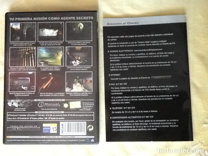 Videojuegos y consolas: VIDEO JUEGO, PC - CD- ROM FX. TRAITORS GATE. 4 DISCOS Y LIBRO DE INSTRUCCIONES. - Foto 2