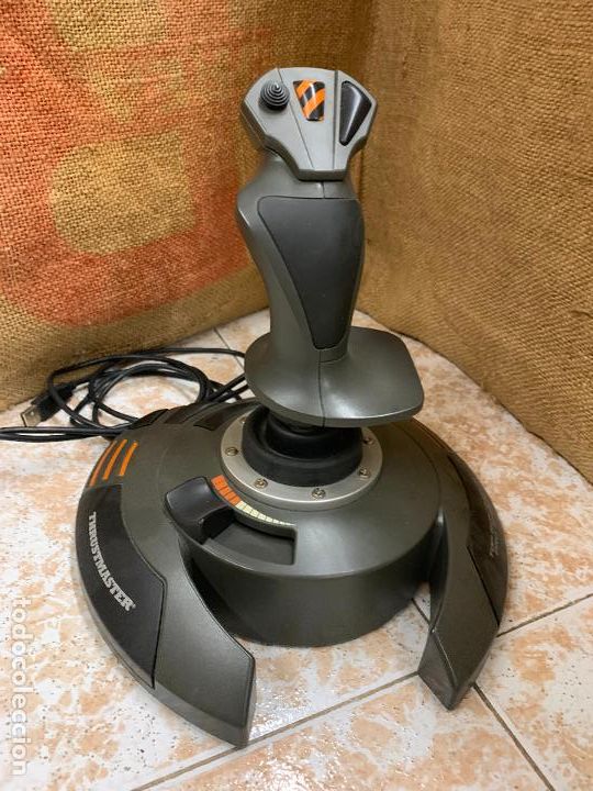 Videojuegos y consolas: Joystick TOP GUN, THRUSTMASTER. Muy bien conservado - Foto 4