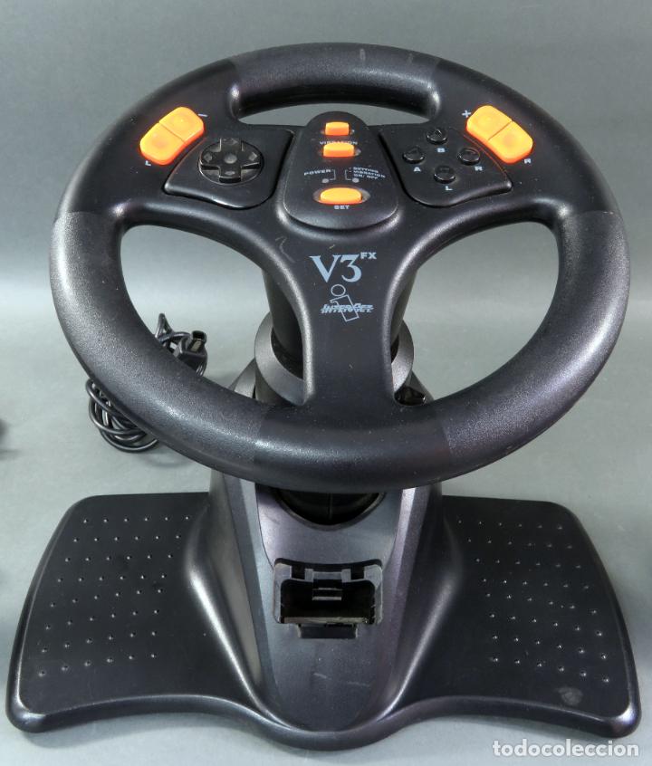 Videojuegos y consolas: Volante con 2 pedales Joystick Thrustmaster V3 FX Interact - Foto 4
