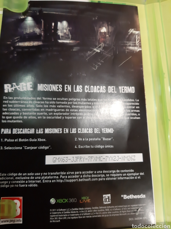 Videojuegos y consolas: XBIX Rage Bethesda pal - Foto 4