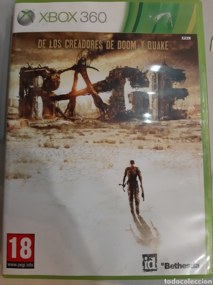 Videojuegos y consolas: XBIX Rage Bethesda pal - Foto 1