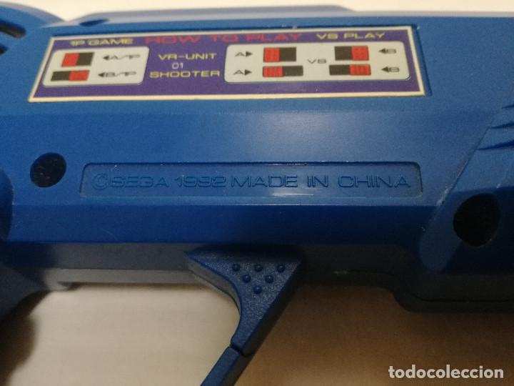 Videojuegos y consolas: PISTOLA SEGA LOCK-ON LOCK ON - Foto 6