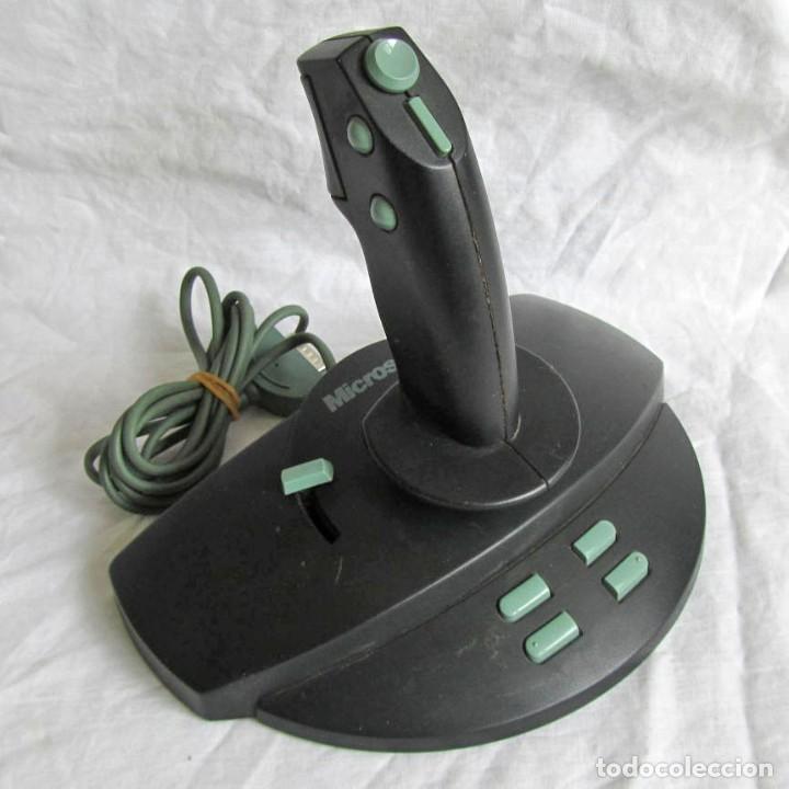 Videojuegos y consolas: Joystick Microsoft Side Winder 3D Pro - Foto 1