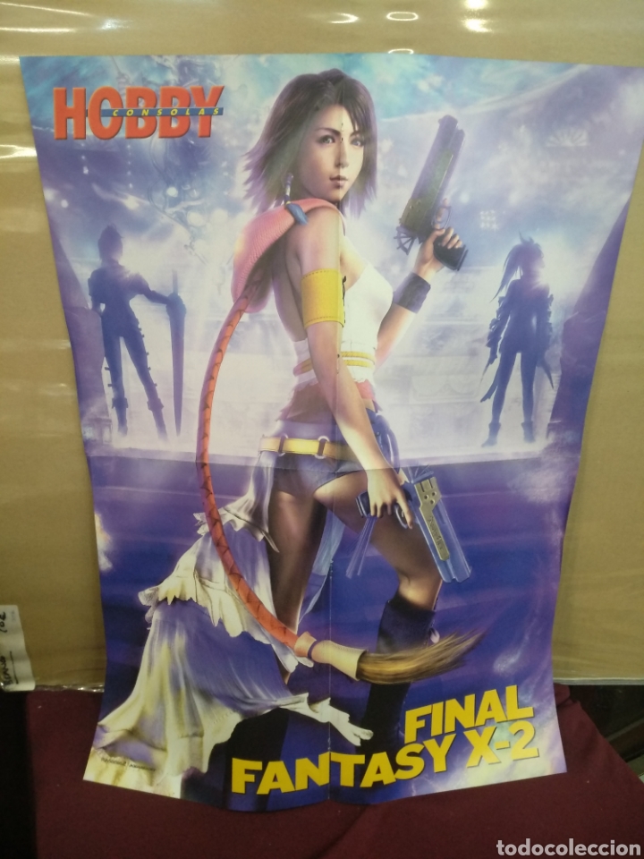 Videojuegos y consolas: Poster Final fantasy x-2 y Mortal combat uno en cada cara - Foto 3
