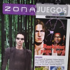 Videojuegos y Consolas: BLOCKBUSTER ZONA JUEGOS Nº 17 DE 2005- PS2 THE WARRIORS- MATRIX- GTA- SIMS- RESIDENT EVIL 4- FEAR.... Lote 199464083