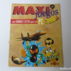 Videojuegos y Consolas: ANOTHER WORLD - GUÍA DEL JUEGO / MAXI JUEGOS Nº 9 DE ERBE / RETRO VINTAGE. Lote 199690270