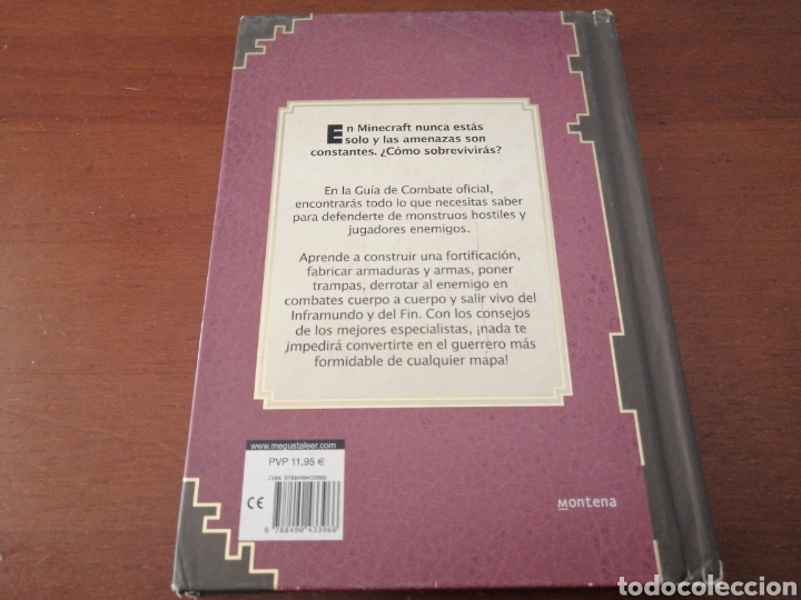 Videojuegos y consolas: MINECRAFT GU&Iacute;A DE COMBATE MOJANG 1 EDICI&Oacute;N 2015 - Foto 2