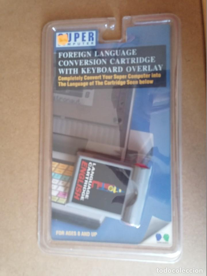 Videojuegos y consolas: SUPER COMPUTER * EDUCA * CARTUCHO TRANSFORMA AL INGLES * BLISTER NUEVO - Foto 1