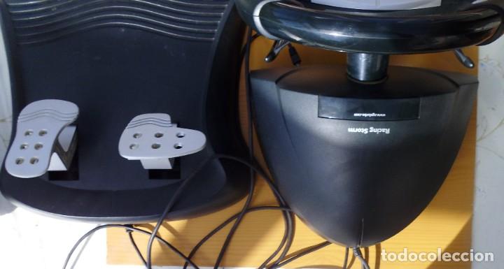 Videojuegos y consolas: VOLANTE NGS RACING STORM VIBRATION - PC USB - Foto 4
