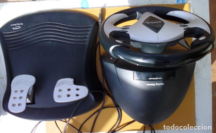 Videojuegos y consolas: VOLANTE NGS RACING STORM VIBRATION - PC USB - Foto 5