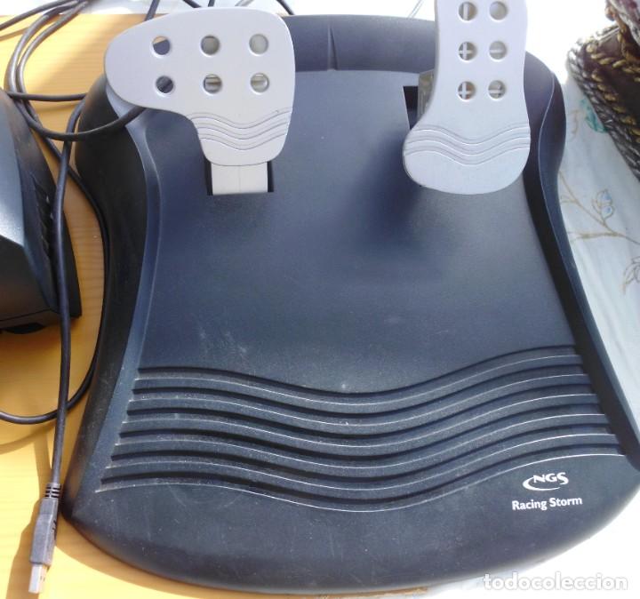 Videojuegos y consolas: VOLANTE NGS RACING STORM VIBRATION - PC USB - Foto 7