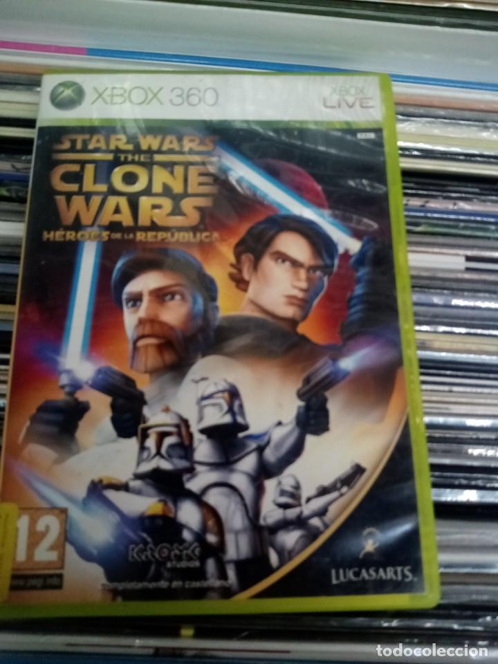 Videojuegos y consolas: Star wars the Clone wars Xbox 360 - Foto 1