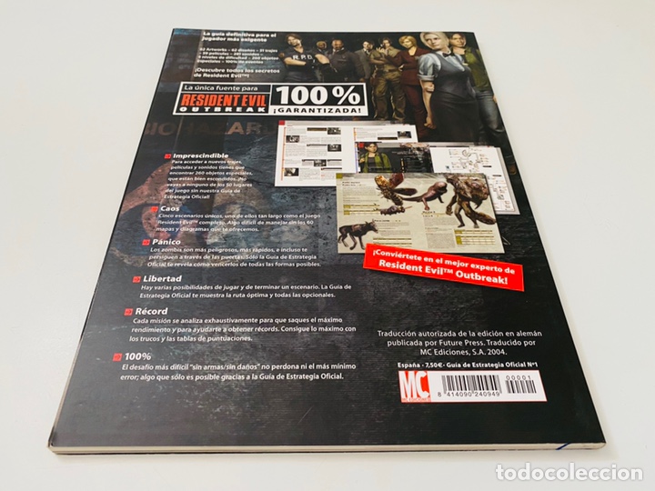 Videojuegos y consolas: Resident Evil Outbreak Guia oficial - Foto 3