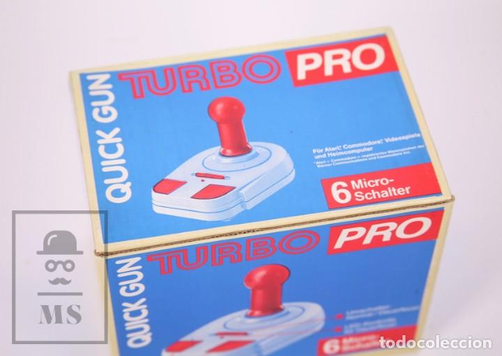 Videojuegos y consolas: Joystick / Click Gun Turbo Pro para Atari, Commodore, Videoconsolas y PC - A&ntilde;os 80 - Foto 6