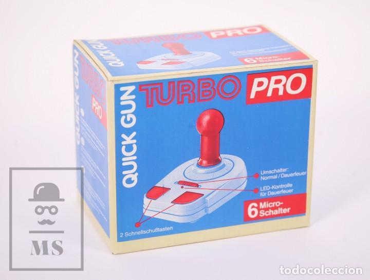 Videojuegos y consolas: Joystick / Click Gun Turbo Pro para Atari, Commodore, Videoconsolas y PC - A&ntilde;os 80 - Foto 7