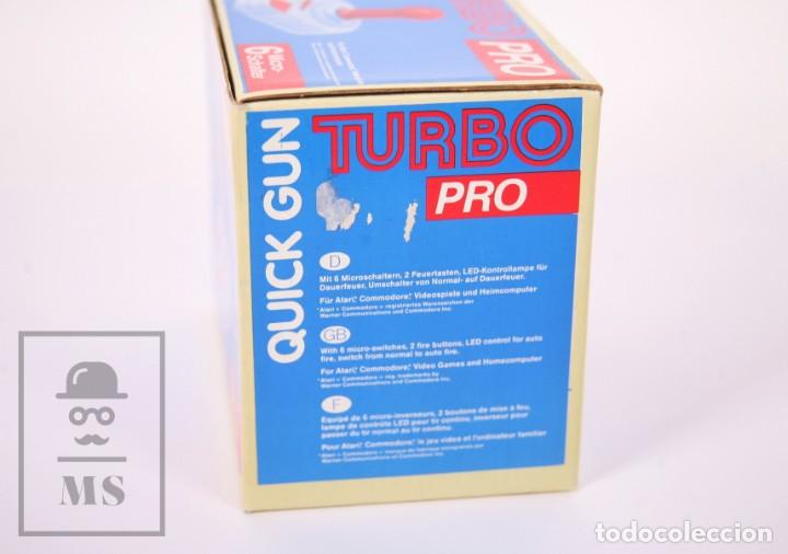 Videojuegos y consolas: Joystick / Click Gun Turbo Pro para Atari, Commodore, Videoconsolas y PC - A&ntilde;os 80 - Foto 9