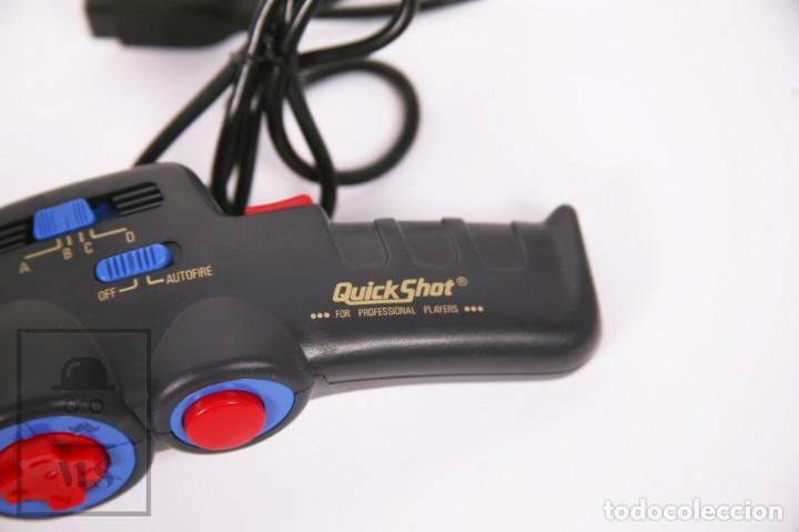 Videojuegos y consolas: Mando / Pad / Game Controller Flightgrip 1 de Quick Shot para Sega, Atari, MSX, Commodore, Anmstrad - Foto 6