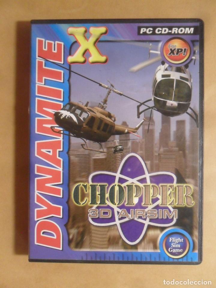 Videojuegos y consolas: PC / CD-ROM - JUEGO: DYNAMITE X - CHOPER 3D AIRSIM - - Foto 1