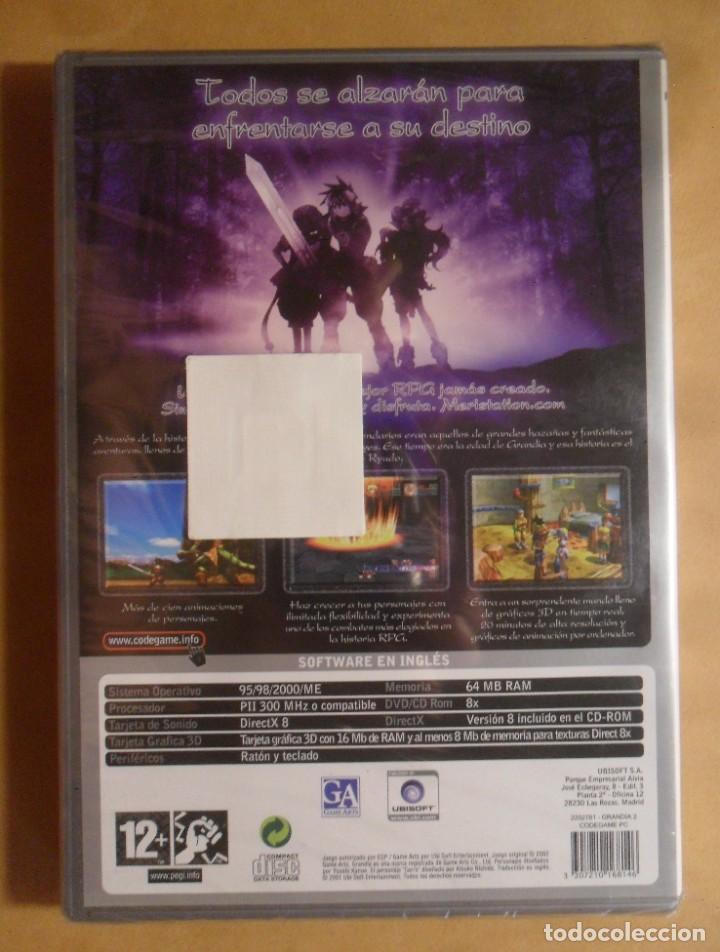 Videojuegos y consolas: PC / CD-ROM - JUEGO: GRANDIA II - UBISOFT ** PRECINTADO - Foto 2
