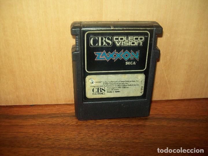 Videojuegos y consolas: ZAXXON - CONSOLA CBS COLECO VISION - Foto 1