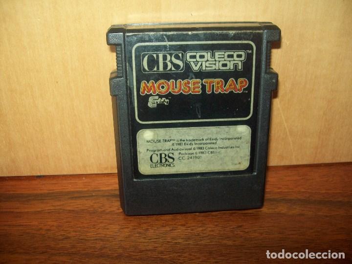 Videojuegos y consolas: MOUSE TRAP - CONSOLA CBS COLECO VISION - Foto 1