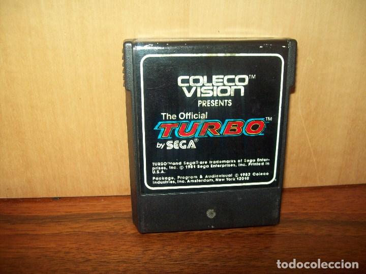 Videojuegos y consolas: TURBO - CONSOLA CBS COLECO VISION - Foto 1