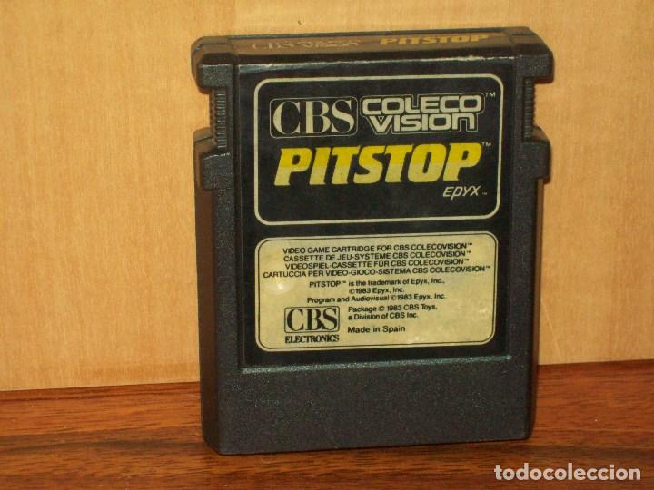 Videojuegos y consolas: PITSTOP - JUEGO CONSOLA CBS COLECO VISION - Foto 1