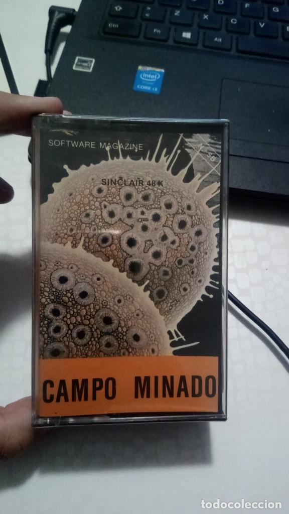 Videojuegos y consolas: campo minado software sinclair - Foto 1