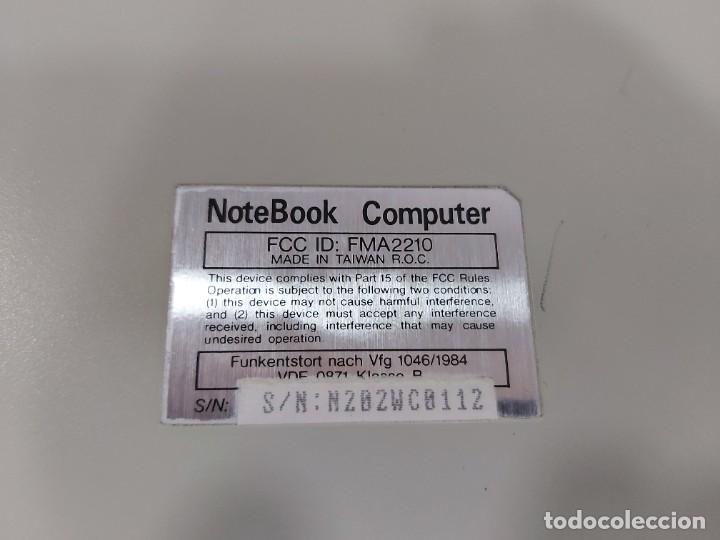 Videojuegos y consolas: ANTIGUO ORDENADOR PORTATIL NOTE BOOK COMPUTER - Foto 5