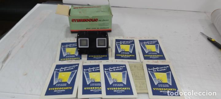 Videojuegos y consolas: ANTIGUO PROYECTOR VISOR DE DIAPOSITIVAS STEREOCLIC DE LUXE - Foto 4