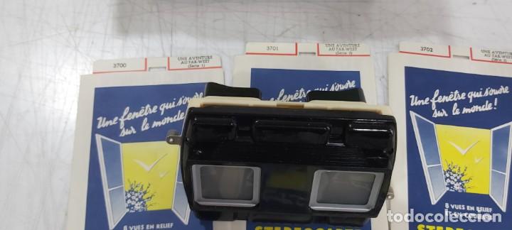 Videojuegos y consolas: ANTIGUO PROYECTOR VISOR DE DIAPOSITIVAS STEREOCLIC DE LUXE - Foto 7