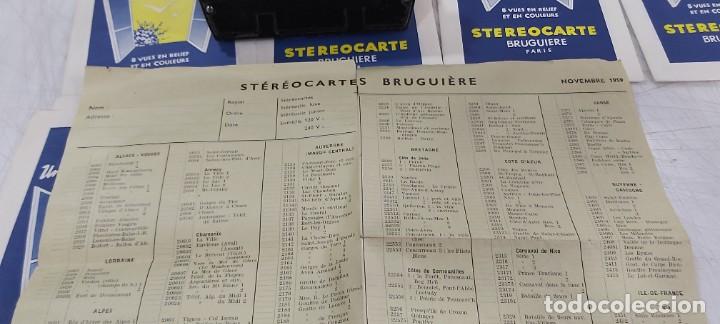 Videojuegos y consolas: ANTIGUO PROYECTOR VISOR DE DIAPOSITIVAS STEREOCLIC DE LUXE - Foto 9