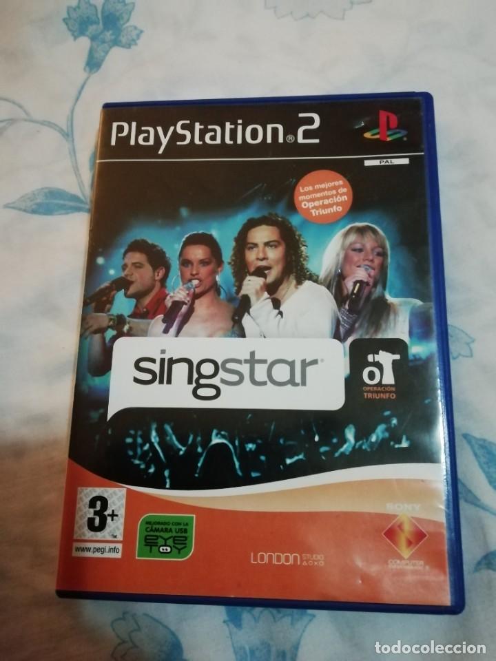 Videojuegos y consolas: PlayStation 2 singstar operaci&oacute;n triunfo - Foto 1