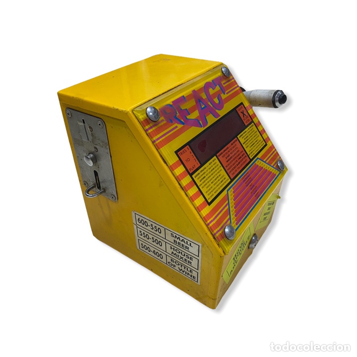 Videojuegos y consolas: Antigua Recreativa REACT Reactor Machines - Foto 3