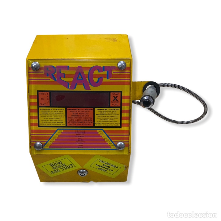 Videojuegos y consolas: Antigua Recreativa REACT Reactor Machines - Foto 1