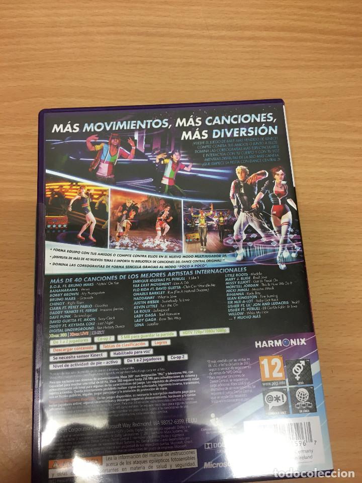 Videojuegos y consolas: DANCE CENTRAL 2 XBOX 360 COMPLETO - Foto 2