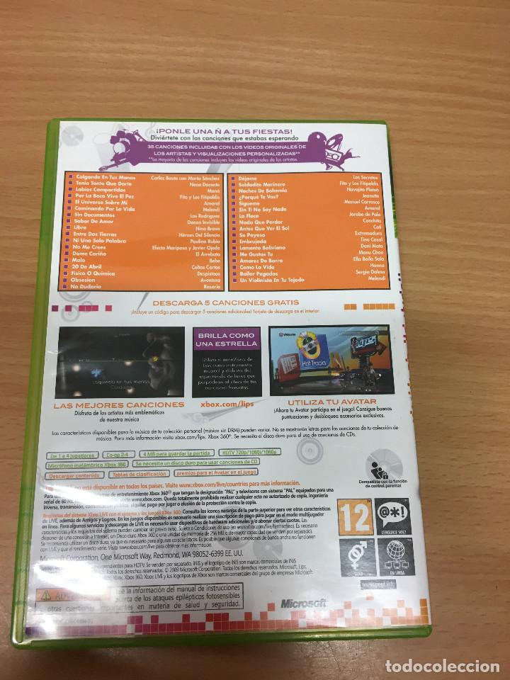 Videojuegos y consolas: LIPS. CANTA EN ESPA&Ntilde;OL. X-BOX 360 - Foto 2