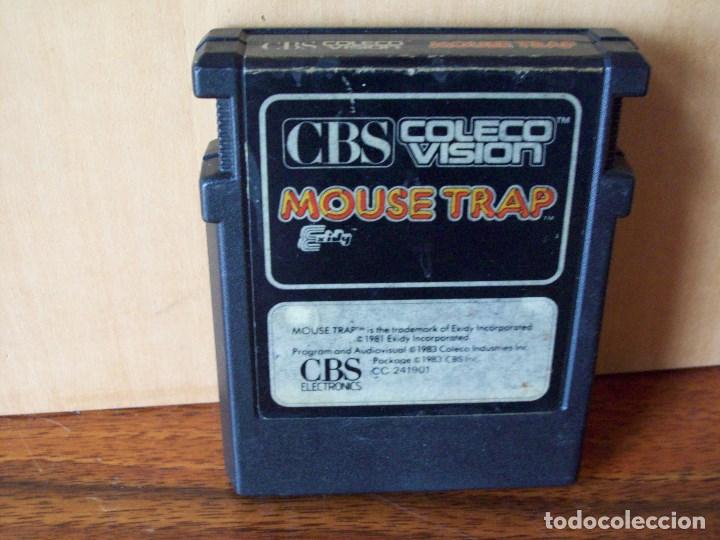 Videojuegos y consolas: MOUSE TRAP - CONSOLA CBS COLECO VISION - Foto 1