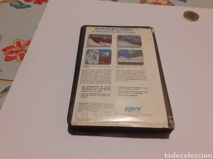 Videojuegos y consolas: Juego winter games epyx completo - Foto 2