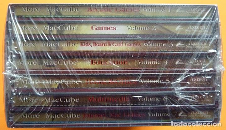 Videojuegos y consolas: MORE MAC CUBE: 200 PROGRAMAS EN 7 CD-ROM PARA MACINTOSH - DESCATALOGADO - PACK PRECINTADO - Foto 4