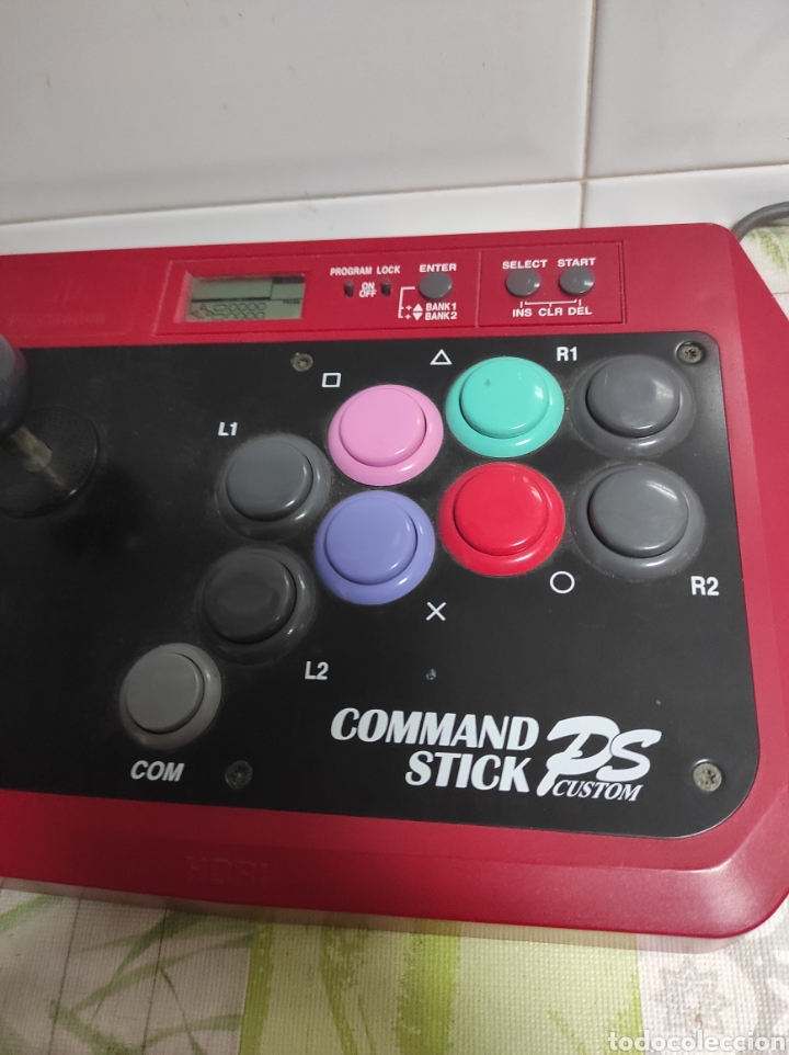 Videojuegos y consolas: Yostick antiguo Command Stick PS custom - Foto 2