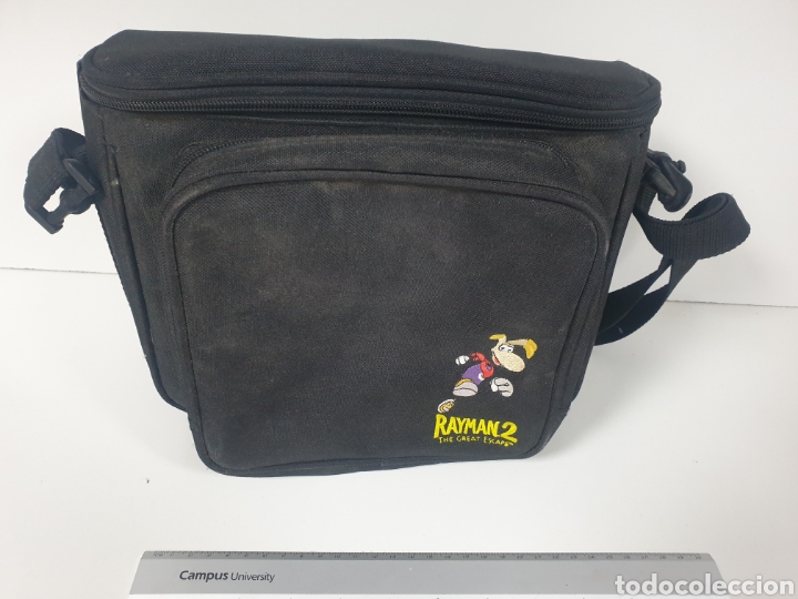 Videojuegos y consolas: Bolsa rayman 2 consola - Foto 1