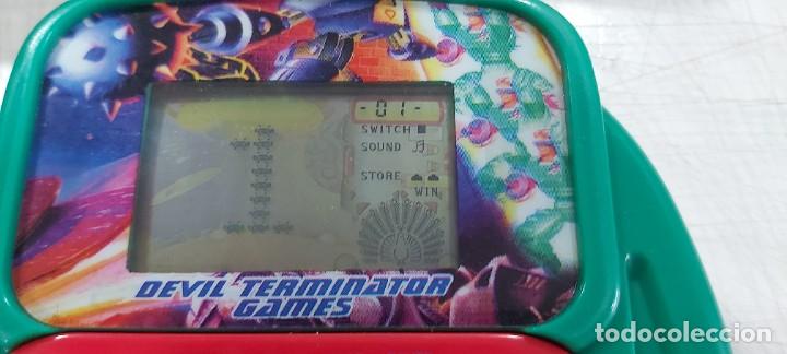 Videojuegos y consolas: MAQUINITA ANTIGUA DEVIL TERMINATOR GAMES - Foto 10