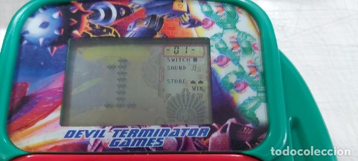 Videojuegos y consolas: MAQUINITA ANTIGUA DEVIL TERMINATOR GAMES - Foto 11
