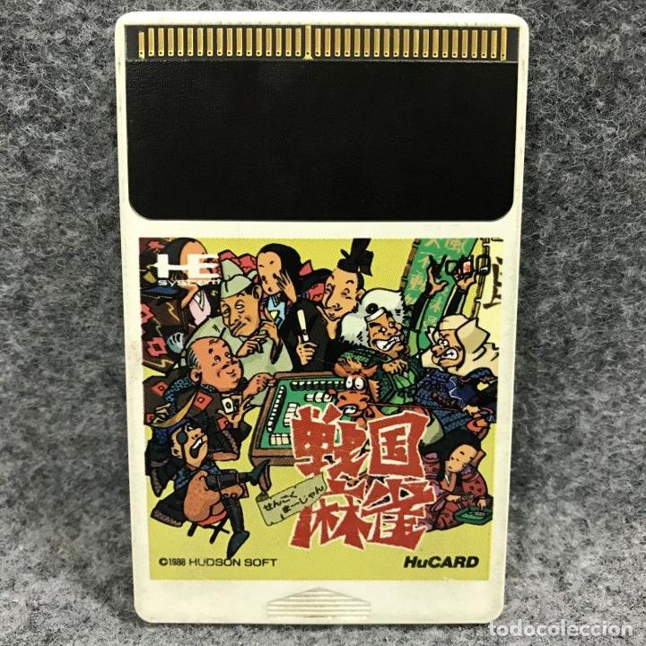 Videojuegos y consolas: SENGOKU MAHJONG HU CARD JAP NEC PC ENGINE - Foto 1