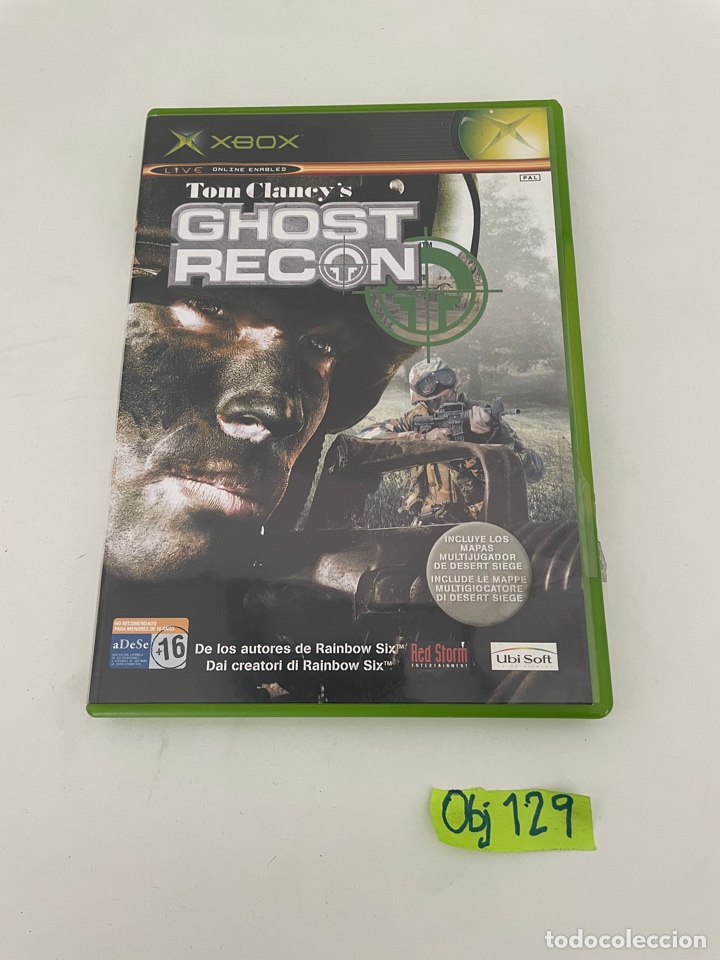 Videojuegos y Consolas: Tom Clancys Ghost Recon x box - Foto 1 - 264102360