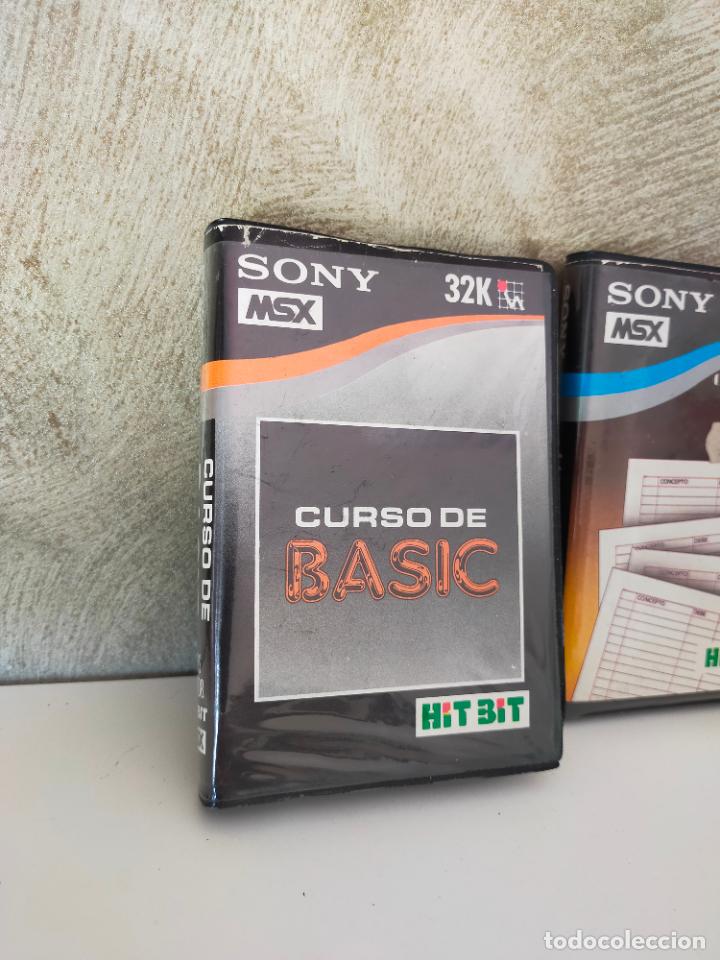 Videojuegos y consolas: LOTE UTILIDADES MSX SONY HIT BIT - Foto 2