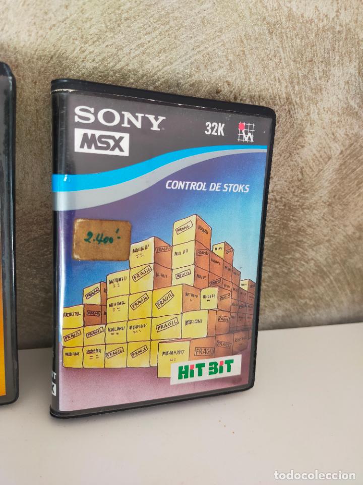Videojuegos y consolas: LOTE UTILIDADES MSX SONY HIT BIT - Foto 4