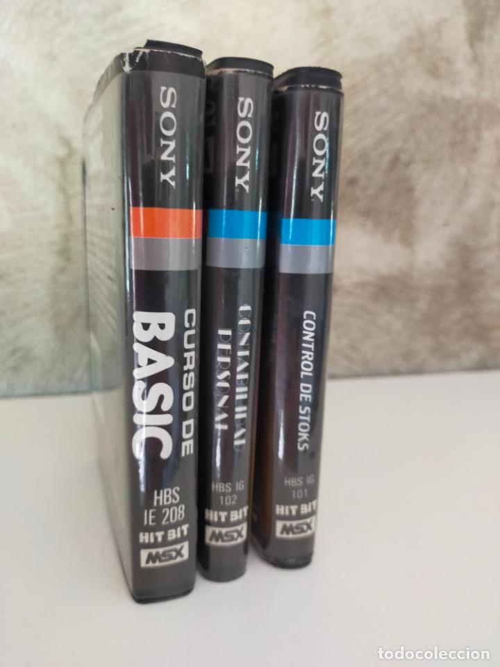 Videojuegos y consolas: LOTE UTILIDADES MSX SONY HIT BIT - Foto 6